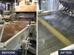 Before-After View of a Process Water with Nanobubble Generator